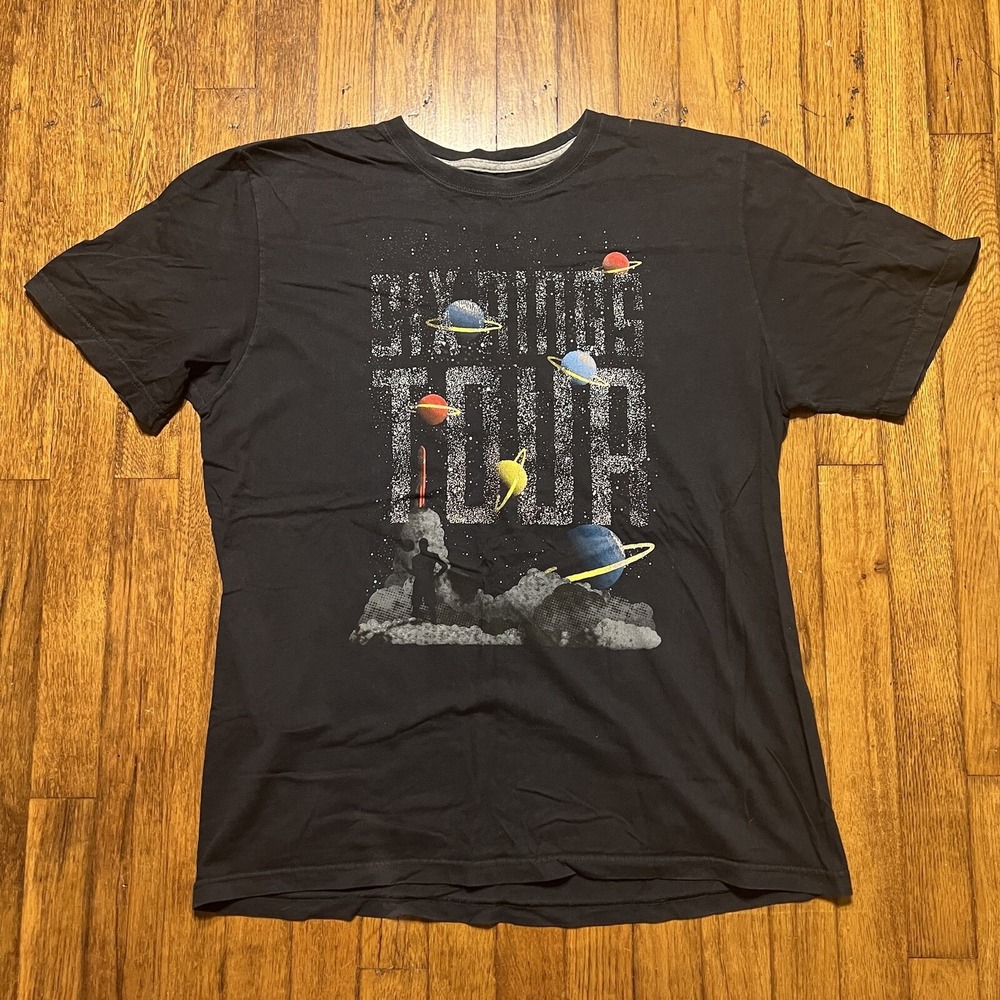 Jordan Brand Six Rings Tour T Shirt Size Large Cotton Used Black